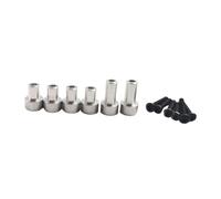 F Fityle 6Pcs 1/12 RC Car The Column Body Posts with Screws Heightening Bracket Replace Parts for MN82 Remote Control Car