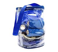 F Fityle 8 in 1 Equestrian Starter Kit Equipment Barn Gift Tack Set Horse Riding Supplies for Pasture Grassland Showmen Farm, Blue