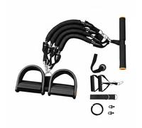 F Fityle Abdominal Exercise Device Door Anchor Resistance Band Pedal System With Non Slip Foot Straps And NBR For Total Body Training Suitable for home workouts travel exercise