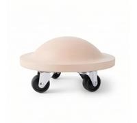 F Fityle Abdominal Exercise Wheel Core Roller Fitness Roller Workout Wheel Exercise Wheel With Caster Wheels Grip And Four Quiet Swivel Casters suitable for gym floors balance stability work