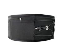 F Fityle Adjustable Waist Pack Running Belt Fanny Pack Pouch with Smooth Low Profile Design Zipper Compartments and Adjustable Strap Suitable for Road Running, Array, Black, L/XL/XXL