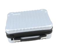 F Fityle Airplane Aircraft RC Transmitter Carrying Case Accessories High Performance Lightweight Shockproof Portable Compatible Sturdy, Silver