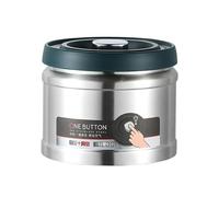 F Fityle Airtight Sealed Coffee Canister Coffee Storage Container Tea Storage Container Vacuum Sealed Jug for Grain Coffee Beans Rice, 1100ml