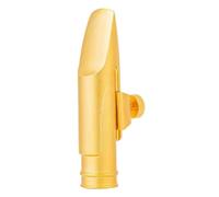 F Fityle Alto Saxophone Mouthpiece Compact Reusable Metal Tone Metal Mouthpiece Gifts for Professionals Family Kids Adults Friends, 8C