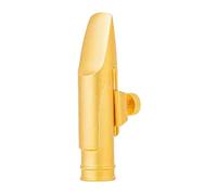 F Fityle Alto Saxophone Mouthpiece Compact Reusable Metal Tone Metal Mouthpiece Gifts for Professionals Family Kids Adults Friends, 5C