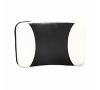 F Fityle Arts Training Pad Taekwondo Kick Pad Striking Pad Foot Target With Angled Curved Design Thick Padding PU Leather EVA Sponge Suitable for kicking work gym use, White-2