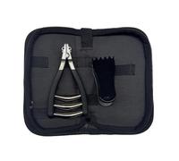 F Fityle Badminton Stringing Clamp Racket Stringing Clamp String Pulling Tool Flying Clamp Starting Clamp Metal Construction Strong Spring Suitable for Home Stringing Club Workshops Travel Kits