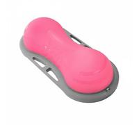 F Fityle Ball Half Exercise Balance Stability Dome Core Board With Inflatable Design And Non Slip Base suitable for home gyms studio classes conditioning, Pink, Glossy Pink, Large 100 43 25cm