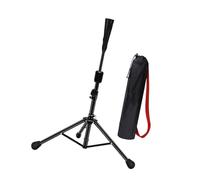 F Fityle Baseball Tee for Kids Practice Stand Folding Rack Adjustable Professional Training Tripod Batting Tee for Baseball for Indoor