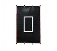 F Fityle Baseball Training Target Batting Cloth Hitting Practice Aiming Zone PVC Coated Build With 8 Mounting Loops For Stable Setup