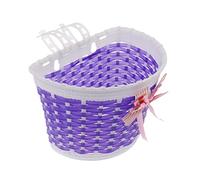 F Fityle Basket Pink Children Bike Basket Handlebar Basket Scooter Decoration,