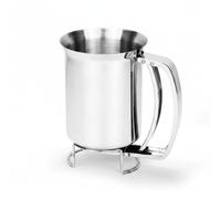 F Fityle Batter Separator Batter Dispenser Funnel Pitcher Cup Stainless Steel Handheld Tool With Smooth Release Suitable for Pancakes Cupcakes Muffins Cookies Home And Cooking