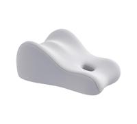 F Fityle Bed Wedge Pillow Prone Position Lie Soft Multifunctional Face Down Prone Pillow Sleeping Lie Cushion for Home Massage, dark grey