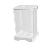 F Fityle Betta Fish Tank Multifunction Clear View Acrylic Fish Bowl Reptile Terrarium Tank Mini Goldfish Tank for Desktop Frog Turtle