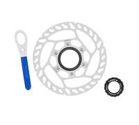 F Fityle Bike Center Lock Brake Disc Rotor, Diameter 140mm