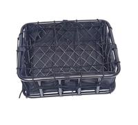 F Fityle Bike Rear Basket Seat Basket Heavy Duty Waterproof Easy Install Carrier Rack Cargo Net for Grocery Shopping