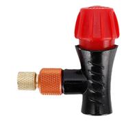 F Fityle Bike Tire Inflator Head Air Pump Valve Accessories Portable 3/8-24UNF Screw,Aluminum Alloy Tire Inflation Adapter