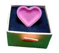 F Fityle Billiard Cue Chalk Snooker Pool Cue Chalk Heart Shaped High Performance Gift for Women Men Eight Ball Nine Ball Home, Pink