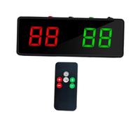 F Fityle Billiards Electronic Scoreboard Score Keeper Multipurpose Professional for Sports Competitions 10.2x3.7x1.2inch with Remote