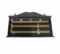 F Fityle Billiards Scoreboard Scoreboard Sliding Marker Score Keeper Game Accessory With Organized Scoring And Quick Updates HDPE Waterproof Build Suitable for home game rooms tournaments