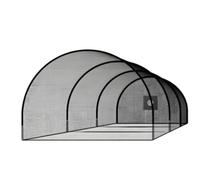 F Fityle Cage Baseball Batting Cage Training Net Practice Cage With Polyester Netting And Metal Hardware For Quick Assembly Suitable for backyard practice club, 30-13-9FT