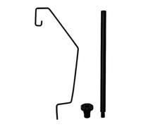 F Fityle Camping Table Lantern Holder Folding Table Lamp Pole, Iron, Camping Accessories, Premium, Easy to Install Portable for Hiking