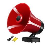 F Fityle Car Megaphone Speaker with Recording Easy to Install Publicity Amplification Multifunctional Vehicle Amplifier for Events