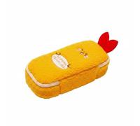 F Fityle Cartoon Pencil Case Pencil Pouch Stationery Organizer Pen Bag Clear Window with Double Zipper and Suitable for Students Office Classroom Home