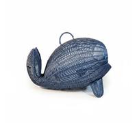 F Fityle Cat Bed Enclosed Rattan Handwoven Shell With Elevated Base For Cozy Shelter Suitable for indoor homes lounge areas reading window ledges