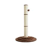 F Fityle Cat Cat Column With Rope Wrapped Vertical Post And Round Stepped Base For Secure Use Aids Claw Health And Play Suitable for playful cats lounges contemporary homes, 157cm