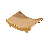 F Fityle Cat Scratcher Cardboard Furniture Protector Scratching Toy Activity Center Sturdy Pet Sleeping Bed Cat Sofa for Pet Birthday, Mediu