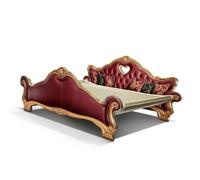 F Fityle Cat Scratching Bed Cat Cat Lounger Cat Nest With Heart Cutout Backrest And Corrugated Scratch Pad Density Board And Jute, color to 3, 50 37 25 Cm