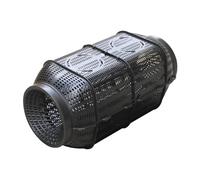 F Fityle Catching Cage Eel Cage Practical Outdoor Reusable with Weight Box ing Net for Lobster Eel Loach Minnow Freshwater, Type A
