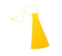 F Fityle Cheering Horn Trumpet Horn Toy Party Horn Portable Megaphone Noisemaker for Game Celebrations Events Cheerleader Party Favor, Yellow