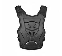 F Fityle Chest EVA Material Carbon Fiber Texture Outer Shell Impact Resistant Ergonomic Fit Suitable for Professional Bike Riding