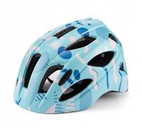 F Fityle Children Headgear Helmet for Kids Featuring Impact Resistant Design Four Features Multi Ventilated Suitable for Skateboarding Gift Giving, Colorful Light Blue, M 50-55CM