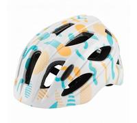F Fityle Children Headgear Helmet for Kids Featuring Impact Resistant Design Four Features Multi Ventilated Suitable for Skateboarding Gift Giving, Colorful White, M 50-55CM
