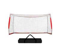 F Fityle Children Soccer Goal Freestanding Soccer Net Frame Target Training Goal Net With Quick Collapse And Carry Bag Suitable for, Red, 5.0 2.0 1.1M