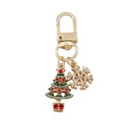 F Fityle Christmas Keychain Keyring for Women Men Girls Boys Adults Kids, Style D