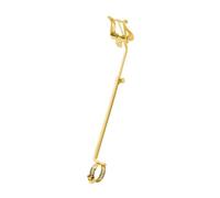 F Fityle Clarinet Lyre Holder Clarinet Oboe Sheet Music Clip Universal Professional Iron Clarinet Sheet Music Lyre for Marching Band, 28x7x4.6cm