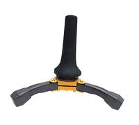 F Fityle Clarinet Stand Holder Rack Clarinet Stand Musical Instrument Placement Rack Holder Folding Professional Trumpet Stand, Yellow
