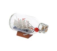 F Fityle Clear Glass Sailing Boat Bottle, Wishing, Message in a Bottle