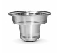 F Fityle Coffee Capsule Adapter Coffee Machine Insert Holder Converter Brew Adapter Stainless Steel Leak-Resistant Design Easy Switch Between