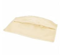 F Fityle Concealed Storage Pouch Hanging Organizer Pocket Wallet Keeper Document Holder With 600D Oxford Weave For travel privacy home storage office drawers wardrobe closets, Beige