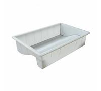 F Fityle Concrete Curb Construction Form S Curve Drainage Edge Profile Design Suitable for Professional Landscaping Site Boundaries, S-Shaped Mold, 60x35x13-7cm