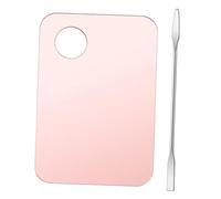 F Fityle Cosmetic Makeup Mixing Palette, Color Matching Nail Art Palette Color Mixing Color Palette, Pink W/Mixing Rod
