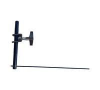 F Fityle Cowbell Mounting Clamp,Percussion Accessories, Musical Parts Drum Set Cowbell Bracket Easy to Install for Cowbell, Short