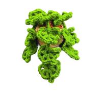 F Fityle Crochet Plant Car Air Vent Clip Air Freshener Crochet Crafts Gift Mini Creative Supplies Car Interior Decoration Handmade, Style A