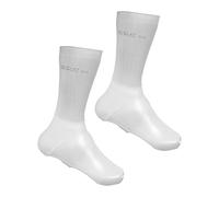 F Fityle Cycling Shoe Covers,Bike Shoe Covers Rainproof Protectors Overshoes for Riding Accessories,Travel,Road Mountain Bike, White