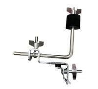 F Fityle Cymbal Arm Drum Stand Clamp Hanging Cymbal Rack,Mounting Clamp,Drum Kits,Extension Stand Clamp,Cymbal Holder for Drum Cymbal, short